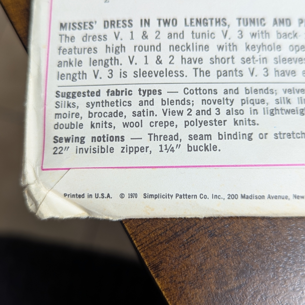 Simplicity Vintage Sewing Patterns Set - Picture 10 of 10